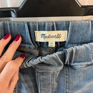 Madewell High Rise Elastic Waist Mom Jeans - Versatile Fit for Sizes 26-28!